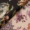 Decostof Gobelin Bloemen en vogels – zwart/groen,  thumbnail number 4