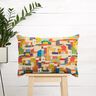 Outdoorstof Canvas Huizen – lichtbeige/karmijnrood,  thumbnail number 8