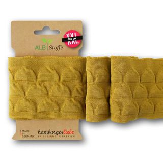 GOTS Boorstof CUFF ME 3D [140 cm | 7,5 cm] | Albstoffe | Hamburger Liebe, 