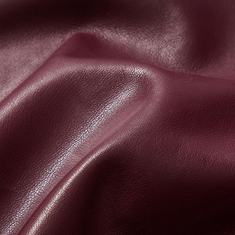 Imitatieleer Kleurverloop | Katia Fabrics – zwart/bordeauxrood, image number 6