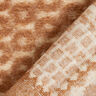 Gebreide mantelstof expressief patroon – cashew/bruin,  thumbnail number 4