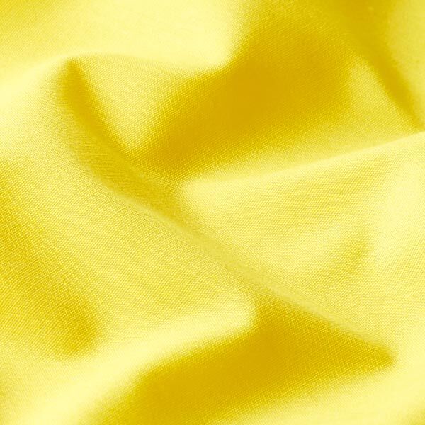 Katoenpopeline Effen – lichtgeel,  image number 2
