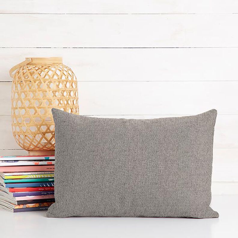 Decostof jacquard gerecycled – zwart, image number 5