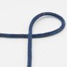 Katoenen koord Lurex [Ø 5 mm] – jeansblauw,  thumbnail number 1