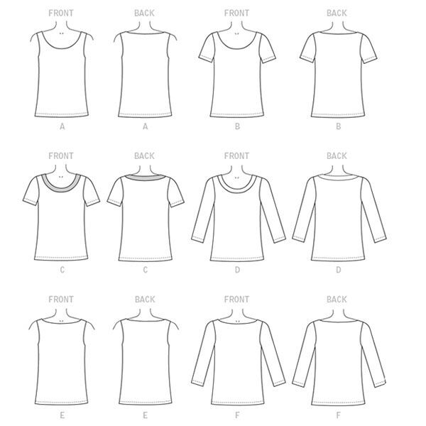 top, McCalls 7322 | 42 - 50, image number 10