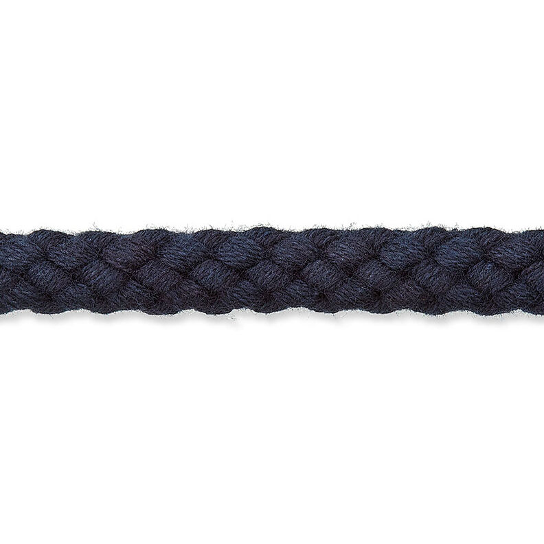 Katoenen koord [Ø 7 mm] – zwart,  image number 1