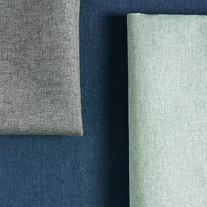 Bekledingsstof gemêleerd effen – marineblauw,  image number 4