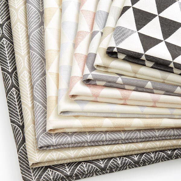 Decostof Jacquard Bladeren – beige, image number 3