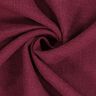 Ramie Linnen stof stone washed, zware kwaliteit – bordeauxrood,  thumbnail number 2