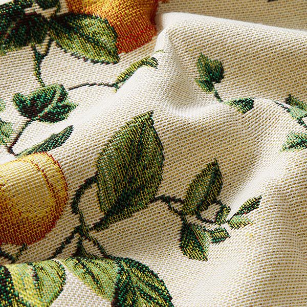 Decostof Gobelin Vruchten – lichtbeige/karmijnrood, image number 2