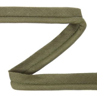 Katoenen paspelband [20 mm] - olijf, 
