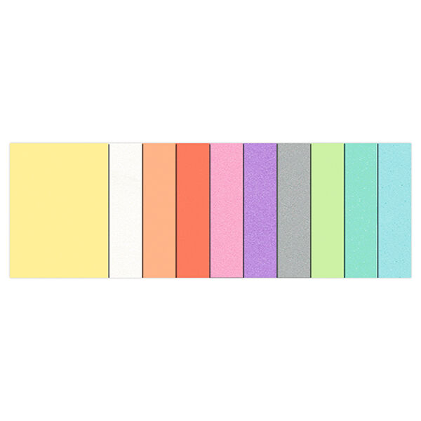 Schuimrubber-set Pastel 20cm x 30cm [2mm], 10 Blad,  image number 5