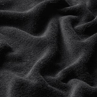 Gezellige fleece – zwart | Stofrestant 80cm, 