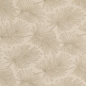 Decostof Jacquard Bladcontouren – natuur, 
