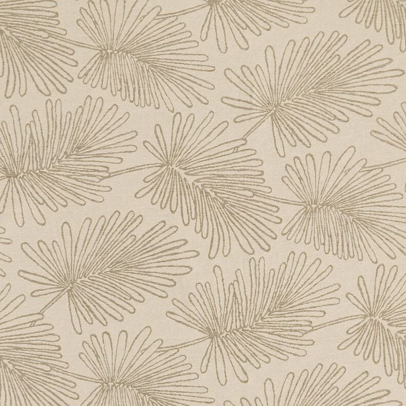 Decostof Jacquard Bladcontouren – natuur,  image number 1