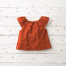 Mousseline/dubbel gehaakte stoffen – terracotta,  thumbnail number 10