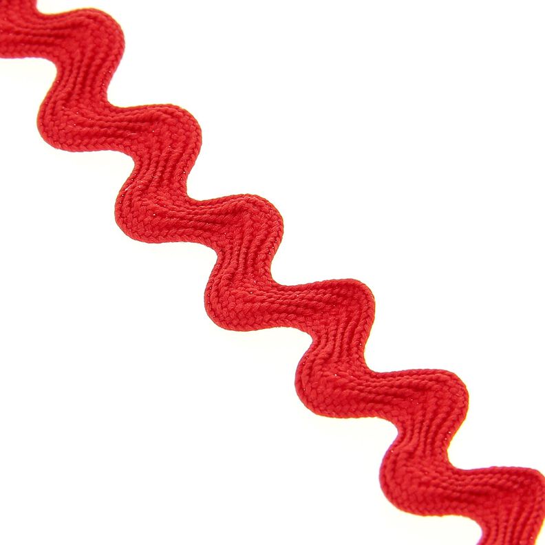 Gekartelde vlecht [12 mm] – rood,  image number 1