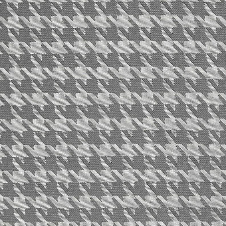 Voeringstof Jacquard Pied-de-poule – lichtgrijs/donkergrijs,  image number 1