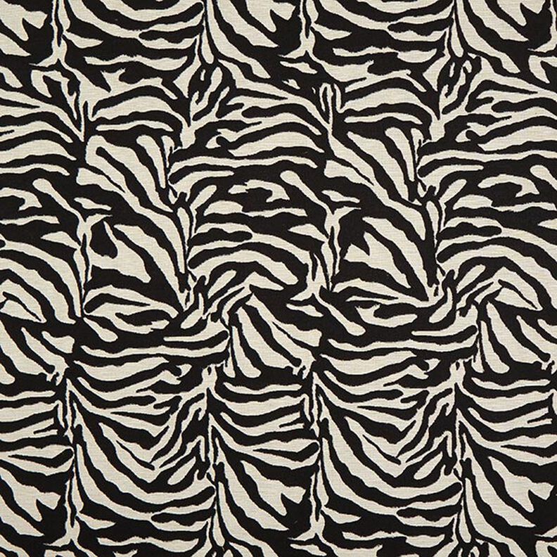 Jacquard gobelin zebra – zwart/wit,  image number 1