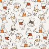 Katoenjersey Winnie de Poeh | Disney – ecru,  thumbnail number 1