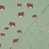 Katoenjersey Beren | Poppy Fabrics – riet/kastanjebruin,  thumbnail number 4