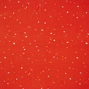 GOTS Katoenjersey Terrazzo | Tula – terracotta/oranje, 