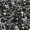 Katoensatijn Magnolia | Nerida Hansen – zwart/ecru,  thumbnail number 3