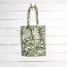 Decostof Half panama geschilderde Monstera – creme/pijn,  thumbnail number 8