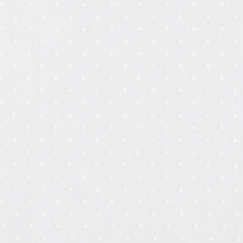 Vitragestof fijne stippen 300 cm – wit,  image number 1