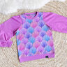 French Terry sommersweat Schelpen Digitaal printen | by Poppy – lavendel/blauwlila,  thumbnail number 5