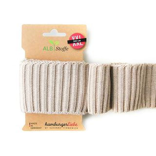 GOTS Biologische boordstof CUFF ME COZY [140 cm | 7 cm] | Albstoffe | Hamburger Liebe, 