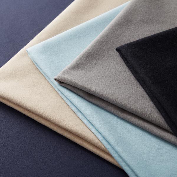 Katoenflanel Effen – beige,  image number 6