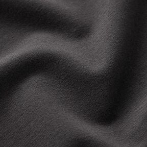 Lichte French Terry effen – zwart, 