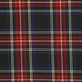 Schotse ruit tartan ruit groot – zwart, 