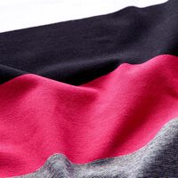 Gestreepte tricot stof