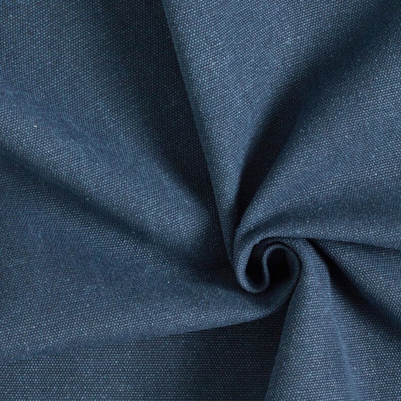 Decostof Canvas gewaxt – marineblauw, image number 1