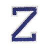 Applicatie letter Z [ Hoogte: 4,6 cm ] – marineblauw,  thumbnail number 1