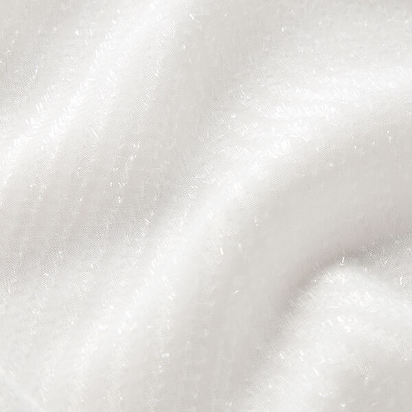 Chiffon zigzag glitter – wit, image number 2