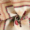 Decopaneel Gobelin Notenkraker duo – karmijnrood/lichtbeige,  thumbnail number 3