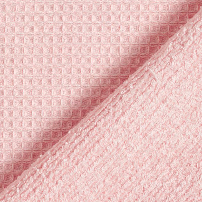 Badstof/Wafelpiqué Effen – roos, image number 4