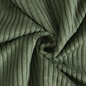Bekledingsstof zacht corduroy – donkergrenen, 