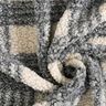 Tricot bouclé ruiten – ecru/grijs,  thumbnail number 3