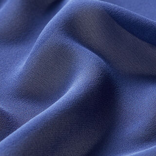 Zijdechiffon – marineblauw, 