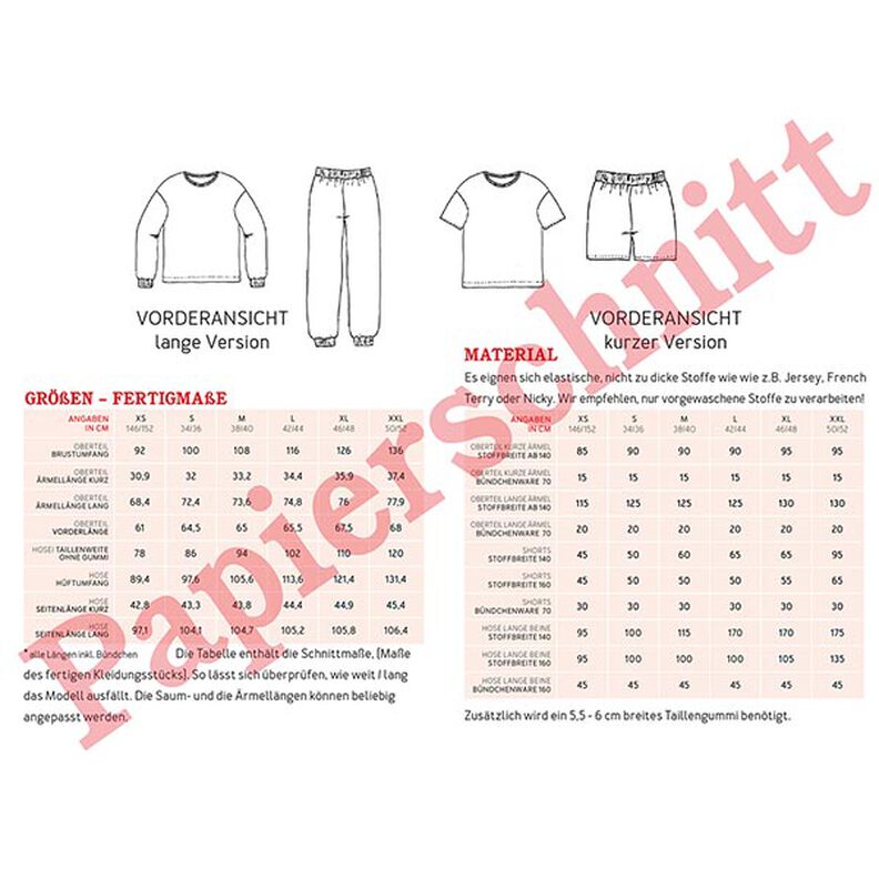 MEVROUW TRIXI Slaappak voor zomer en winter | Studio Schnittreif | XS-XXL,  image number 13
