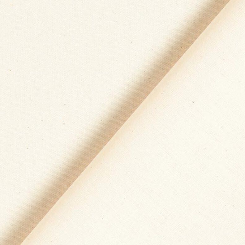 Katoenpopeline Effen – creme,  image number 5