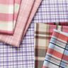 Corduroy onregelmatig geruit – roze,  thumbnail number 6