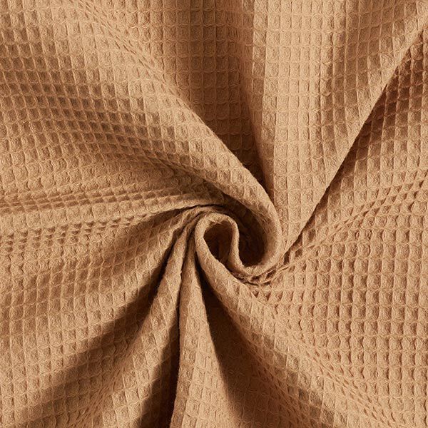 Wafelpiqué – donkerbeige, image number 4