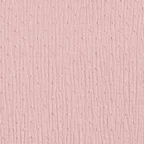 Mousseline/dubbel gehaakte stoffen dobby – licht oudroze, 