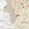 Mousseline/dubbel gehaakte stoffen Los borduursel Bloemen – wit,  thumbnail number 5