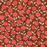 Katoenpopeline Zomerbloemen| Poppy Fabrics – kreeft/brons,  thumbnail number 2